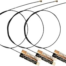 NISTECH 3dbi PCB Antenna (Pack of 3) Bluetooth 1.13 Cable 40cm GSM PCB 700-2700Mhz Antenna with WiFi 2.5Ghz to 5.8 IPX IPEX WLAN Laptop Bluetooth Wireless Module - 3pcs-16