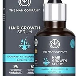 The Man Company Hair Growth Serum for Men (30ml) with 3% Redensyl, 4% Anagain, 3% Biacapil | Stimulates Hair Growth | Prevents Hair Fall | Improves Hair Strength-29