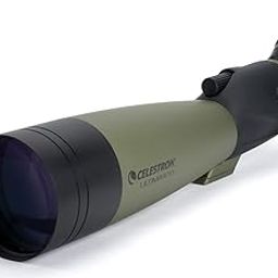 Celestron Ultima 100 Angled Spotting Scope – 22 to 66x100mm Zoom Eyepiece – Multi-Coated Optics for Bird Watching, Wildlife, Scenery and Hunting – Waterproof and Fogproof – Includes Soft Carrying Case-image-5