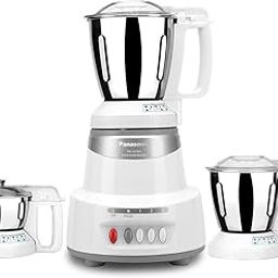 Panasonic Mixer Grinder MX-AV325 (Marble Silver) | Elements Series Powerful 1500 MMLW (Max Motor Lock Wattage) | With 3 Stainless Steel Jar (304 Grade SS) |Warranty 2 Years Product & 5 Years On Motor-19