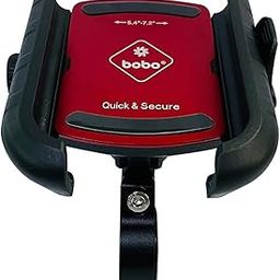 BOBO BM14 Quick Release Enhanced BM4 Waterproof Bike/Motorcycle/Scooter Mobile Phone Holder Mount, Ideal for Maps and GPS Navigation (Red)-22