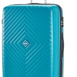 Polypropylene (Pp) Quad Active Check-in 75 Cm 8 Spinner Wheels Hardshell Trolley Bag for Travel, Hard Case Lightweight Bag with Combination Lock, Tough Suitcase for Travel (Blue) (Large)-0