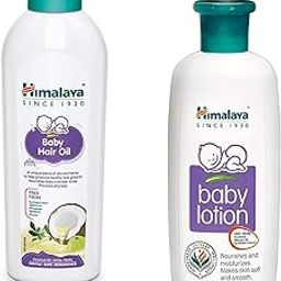 Himalaya Baby Body Lotion and Baby Hair Oil 100 Ml Each-19