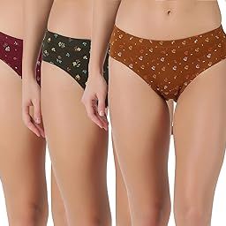 Lehar Super Combed Cotton Women's Plain Solid Panty-image-46