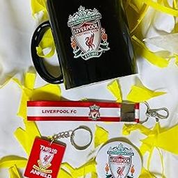 SINCE 7 STORE LIVERPOOL Combo Gift box for LIVERPOOL Fans, 4 products: LIVERPOOL Mug, One Keychain, One Keychain Lanyard & one LIVERPOOL badge.-image-17