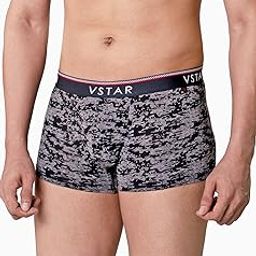 Soft elastance Printed Trunk for Men with Micro Nylon Waistband SG 03-14