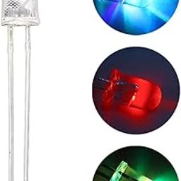 Electronic Spices Rgb Multicolor Slow Flashing Automatic Color Changing 5mm Led Pack of 50pcs-image-99