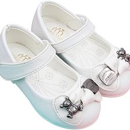 12 To 18 Months Synthetic Leather Ballerinas/Belly Sandal/Booties for Girls (White)-BT4865-image-80
