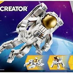 LEGO Creator Space Astronaut Figure 3in1 Toy with Dog and Jet 31152-1