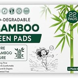 ELON Teenager Girls Sanitary Pad | Box of 22 | 260mm | Pure Bamboo Base, Rash-Toxin-Irritation Free, High Absorbent, Heavy Flow, Extra Long Day-Night Napkin For Women, Anti-Bacterial | Pure Cotton |Skin Friendly-image-3