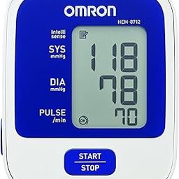 Omron 8712 Automatic Finger Blood Pressure Monitor (White and Blue)-16