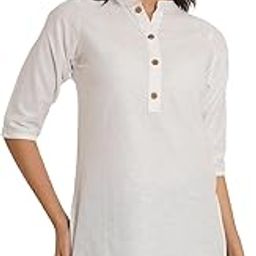 ™ Women's White Kurti - Comfortable Cotton, Stylish Embroidery | Perfect for Casual & Formal Wear-picture-26