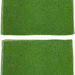 Magideal 2pcs Light Green Grass Mat Lawn Model Railway Scenery Micro Landscape Decor-image-16