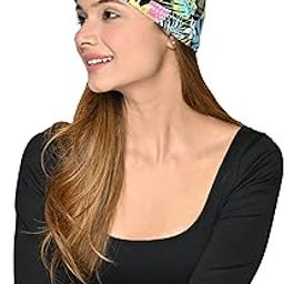 Bamboo Viscose Beautiful Printed Brooch Turban for Women's (SS277)-image-37