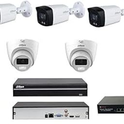Dahua 4MP Colour Vision CCTV Camera Set - 5 Cameras (3 Outdoor, 2 Indoor) With 8CH NVR, 2TB Hard Drive, Night Vision, Audio, 8+2 Port POE Switch-30