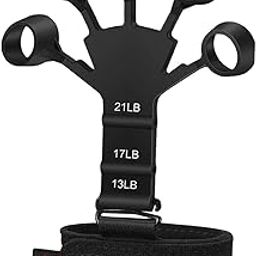 MERISHOPP Finger Exerciser Stretcher Adults Power Exercise Athlete Finger Strengthener 1Pc Black | Sports Equipment | Outdoor Sports Gear | Exercise Gear-image-23