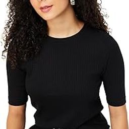 Women's Cotton Solid Regular Fit Top-29