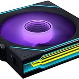 Lian Li UNI Fan SL-Infinity Wireless - 120 Single Pack - 2.4 GHz Wireless Signal Control - ARGB Fan - Double Infinity Mirror - Low Noise - Black (G99.12SLIN1W1B.in)-image-41