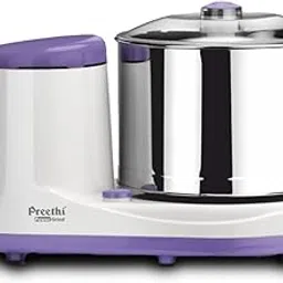 Preethi Power Grind Wet Grinder|150W 2L Stainless Steel Table Top Wet Grinder|Ideal for Making South Indian Batter in Your Kitchen-picture-2