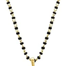 Serenity Mangalsutra for Women - 18K Gold Vermeil | Waterproof & Anti Tarnish Jewellery | Gift For Women & Girls-image-80
