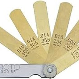 Stanley Proto J000BR 6 Blade Non-Magnetic Feeler ga Set-23