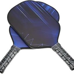 Pickleball Racket Set Comfortable Absorption pp core Noise-reducing Glass Fiber Pickleball Paddle for Sport Training-image-48