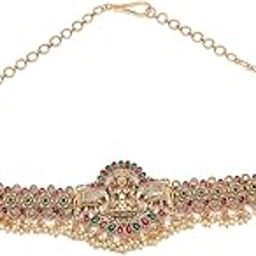 Trendy Traditional Bridal Saree Kamarbandh Gold Plated Temple Kamaraband Jewellery for Women|Adjustable Kamarband|Belly Chain|Kandora|Waist Belt For Women |Pack of 1|KB106033-image-14