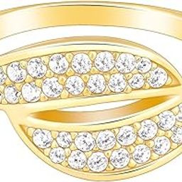 925 Silver Golden Dual Wave Ring,Fixed Size,Indian - 12, US - 6 | Gifts for Women and Girls | With Certificate of Authenticity and 925 Stamp | 6 Months Warranty*-image-63