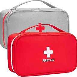 Portable Empty First Aid Kit Bag, Travel Medicine Pouch, Medicine Bag Emergency Outdoor Travel Rescue Pouch for Home Outdoor Travel Camping Hiking (1Pcs)-image-22