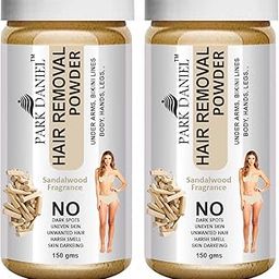 Park Daniel Natural Sandalwood Fragrance Hair Removal Powder for Women and Men (Pack of 2, Each 150 gram)|Hair Removal Powder for Women Bikini Area hair removal powder for Underarms and Legs|-image-15