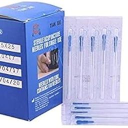 R A Products Arm ACUPUNCTURE DRY NEEDLES PHYSIOTHERAPY Massager SIZE (0.25x25), Clear-31