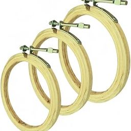 5,6,7 INCHS Embroidery Wooden Hoop(5 PLY, Pack of 3),Wooden Hoop Ring for Embroidery Kit,Wooden Embroidery Hoop Ring Frame,Wooden Frames for Craft Hoop Frame,Mini Wooden Hoop-image-85