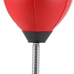 SAZ DEKOR Speed Ball Boxing Workout Exercise MMA Sparring Fitness Desktop Punching Bag Red for Children-image-25