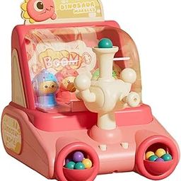 Enakshi (LABEL) Creations Shooting Toys for Kids Early Education Toy with 20 Marbles Dinosaur Launcher Pink-7