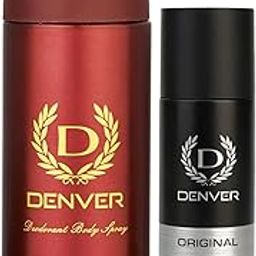 DENVER Honour Deo - 165ML & Black Code Nano Deo - 50ML (Combo Set of 2) | Long Lasting Fragrance Deodorant Spray For Men-21