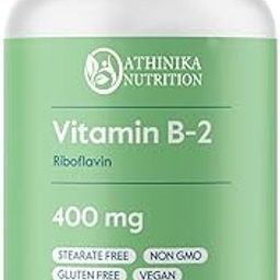 Vitamin B-2 (Riboflavin) 400mg (120 Vegetarian Capsules) - No Stearates - Vegan - Non GMO - Gluten Free-6