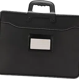 ZOOMELLA Business Briefcase Edge Stitching with Zipper Water Resistant File Carry Bag-image-41
