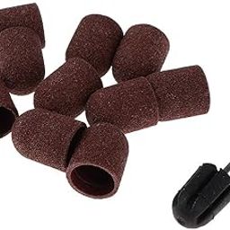 HEAVENGLOW 10pcs Sanding Bands for Nail Drill Acrylic Nails Polish Manicure 13 x 19mm-image-17