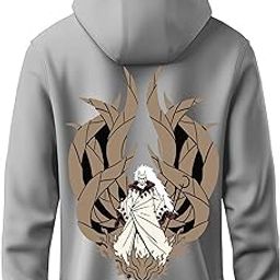 Hoodie for Mens | Anime Series Naruto Collection Stylish Mens Hoodies Comfort Best Winter Wear | Hooded Sweatshirt for Men Back Printed-image-86