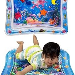 Kidology Water Play Mat for Babies 3 Months & Above | Inflatable Tummy Time Leakproof Play Mat, Fun Activity Play Center Indoor and Outdoor Activity | Ideal for Gifting-image-21