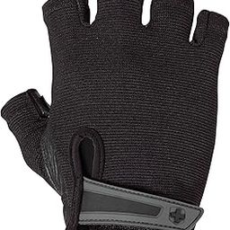 Harbinger Unisex-Adult|unisex-Teen Nylon and Leather Power StretchBack Glove, Medium (15520, Black)-image-24