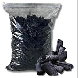 BR Accessories II Premium Coal I Koyla I Charcoal Suitable for Barbecue, Pooja Dhoop, Havan, and Gardening Use Pack of 1 KG-image-93