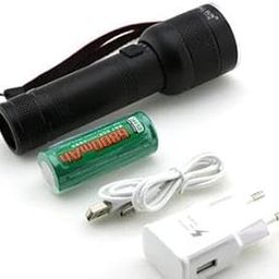 FeedWale 300 Meters Rechargeable Flashlight LED Torch-10
