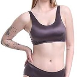 Non Padded Bra Panty Set - Made of Pure Cotton Full Coverage Non Wired Seamless Pushup Soft Cup for T-Shirt Saree Dress Sports Garment for Daily Use Everyday-image-18