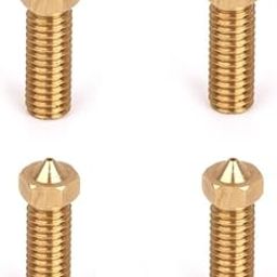 Robocraze V6 Volcano Brass Length Extruder Nozzle 1.75mm x 1.2mm (Pack of 4)-image-16