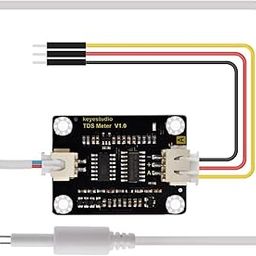 Analog TDS Sensor Water Conductivity Detection Module Kit Compatible with UNO Nano Mega Controllers for Hydroponics Aquariums Water Quality Monitoring 3.3V to 5.5V Input-image-75