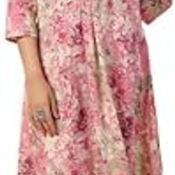 Women's Cream Cotton Abstract Panelled Kurta Set-5