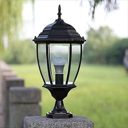 Areezo Modern Black Outdoor Waterproof Gate Light | LED Pillar Lamp for Home & Garden (Pack of 1) (GL K12 Black)-picture-14