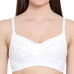 clovia Women's Cotton Padded Wire Free Non-Wired T Shirt Bra-picture-29