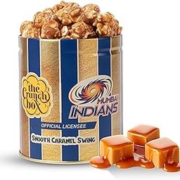 The Crunch Box presents Sports Edition Mumbai Indians Gourmet Popcorn | Irresistible Smooth Caramel Swing Popcorn | 490gms Tin-image-36